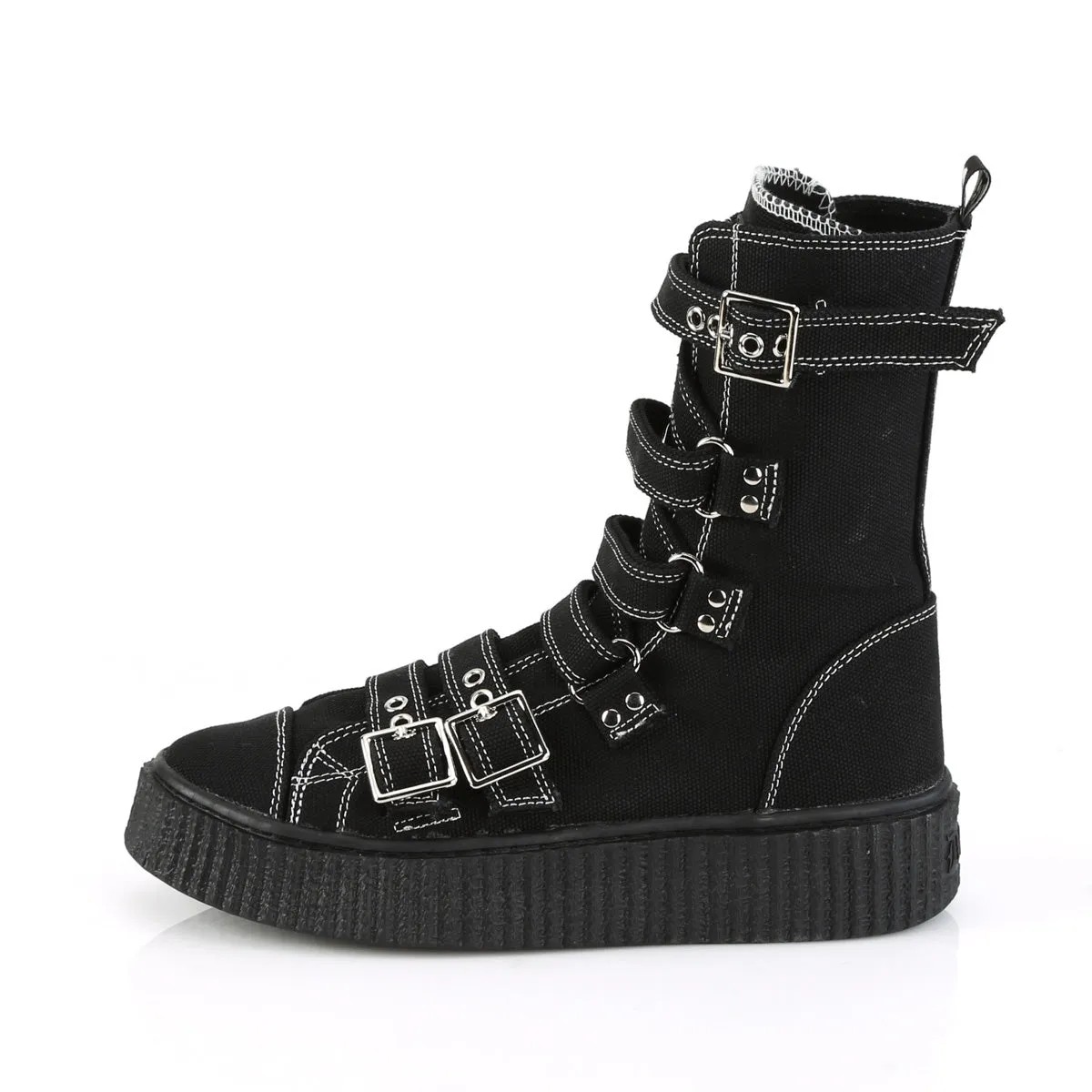 1 Inch Platform SNEEKER-318 Black