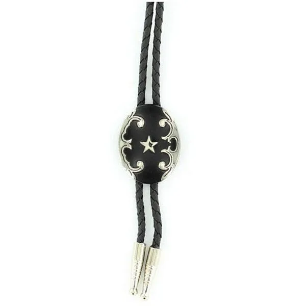 22744 Black & Silver Star Bolo