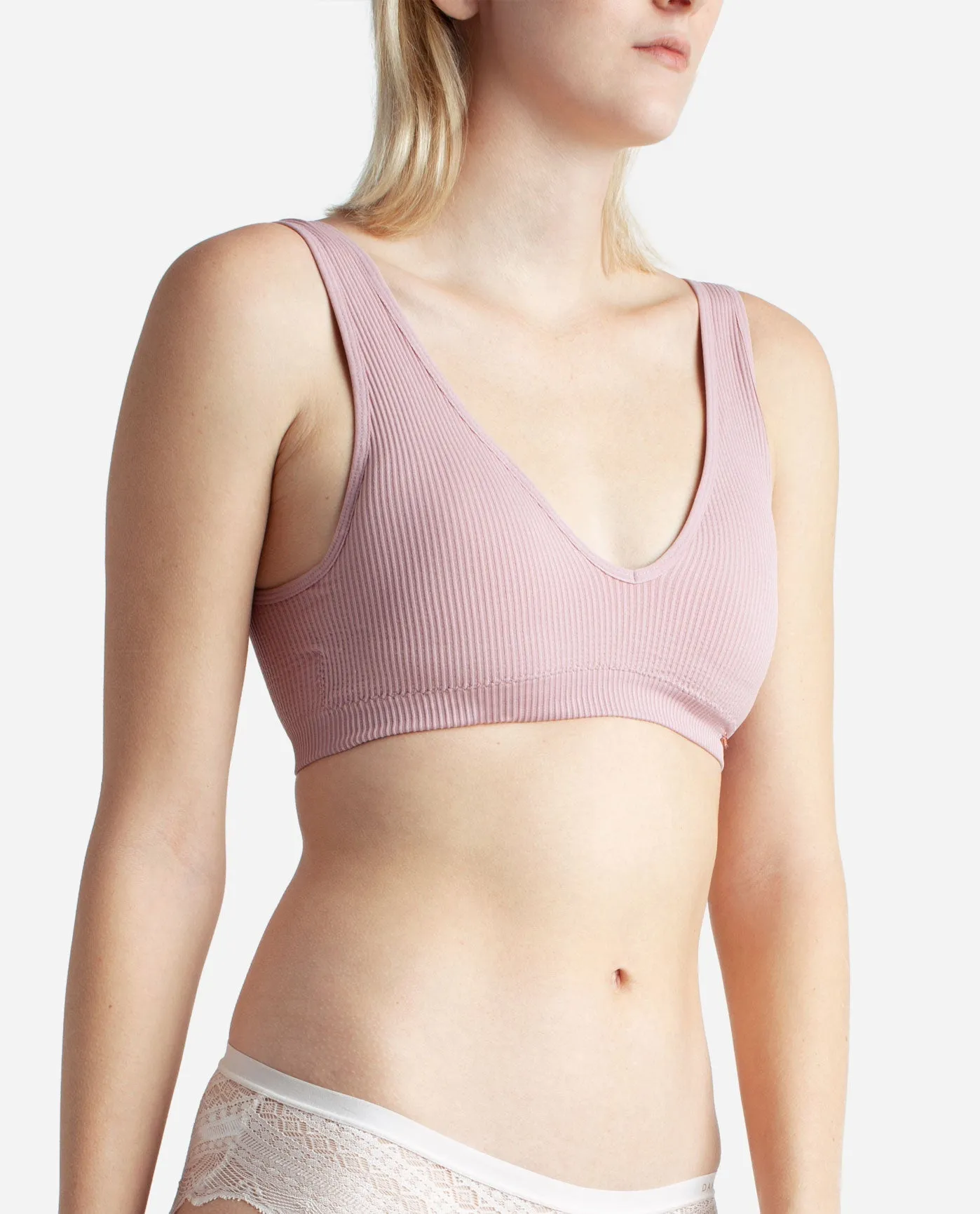 3-Pack Seamless Deep V Bralette