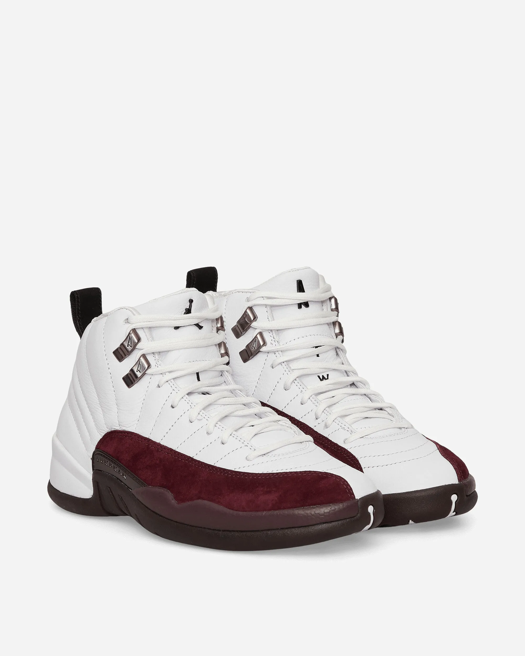 A Ma Maniére WMNS Air Jordan 12 Retro Sneakers White / Burgundy Crush