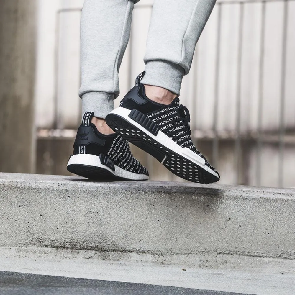 Adidas NMD_R1 Black 'Blackout-Whiteout