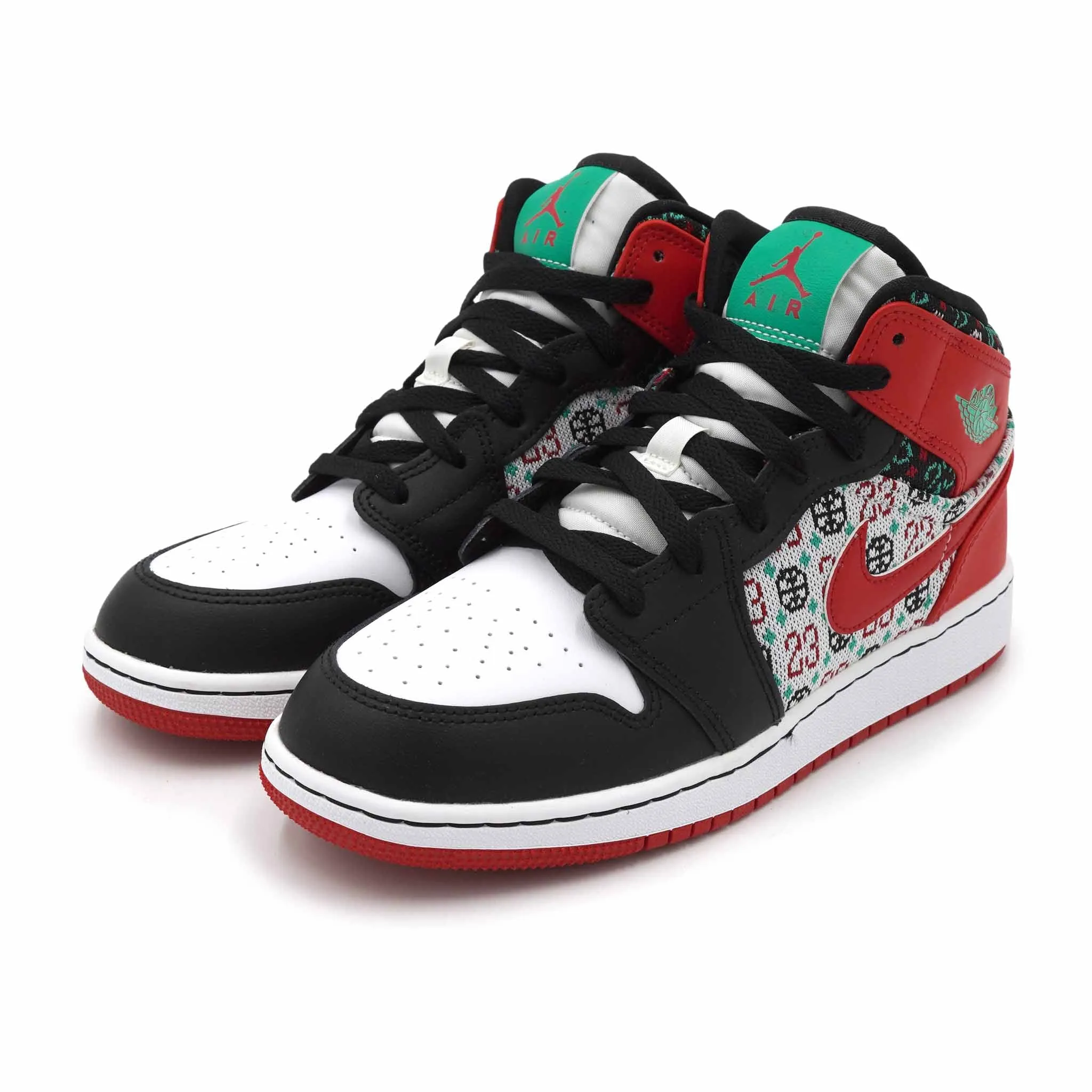 AIR JORDAN 1 MID HOLIDAY GS (YOUTH) 2021