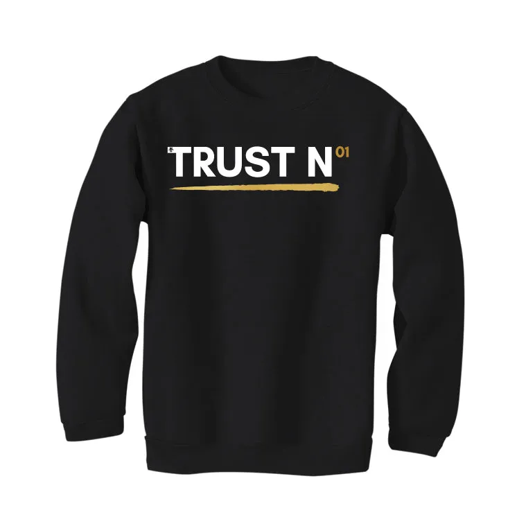 Air Jordan 11 Gratitude | ILLCURRENCY Black T-Shirt (TRUST NO ONE)