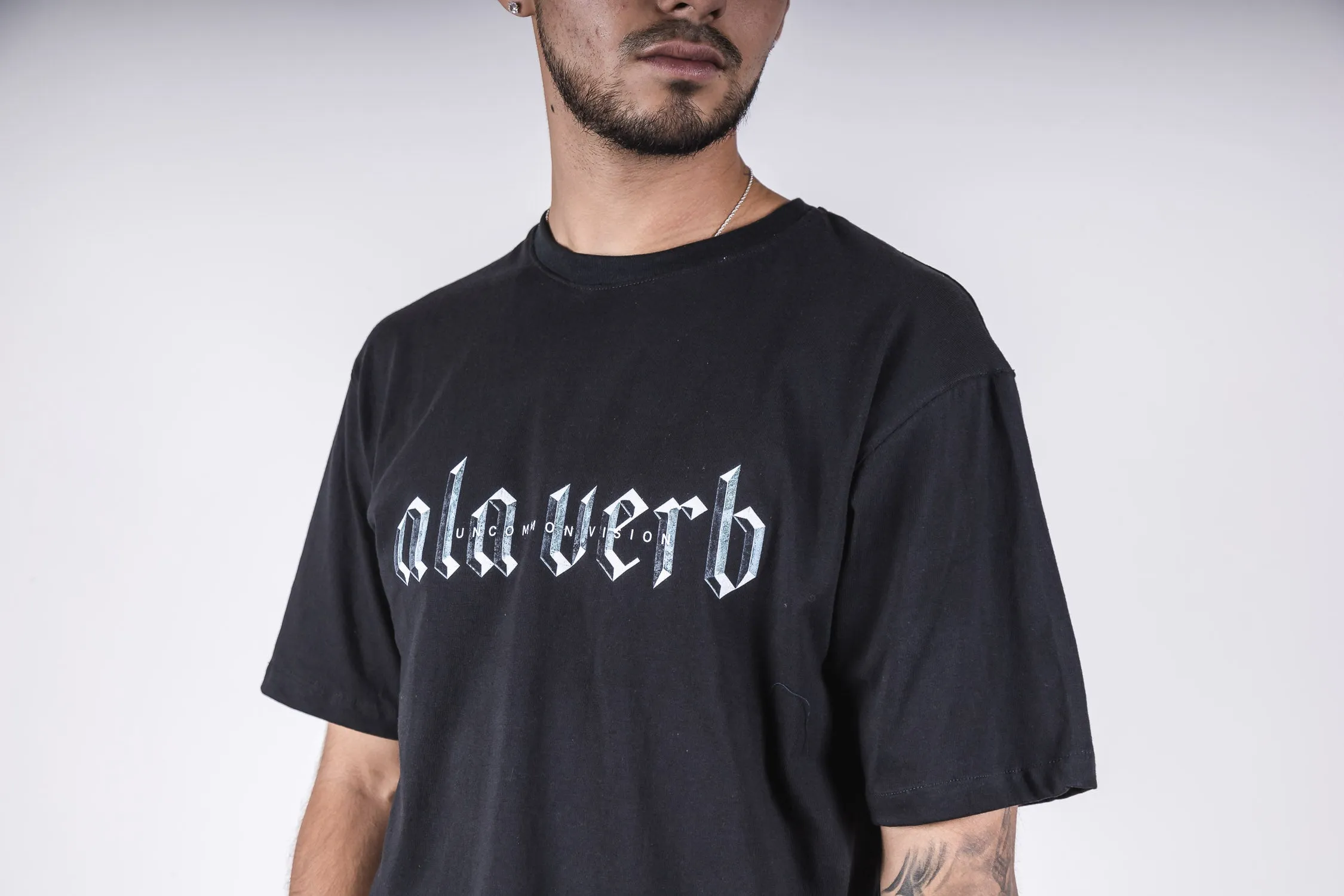 Ala Verb Metallic Logo Tee