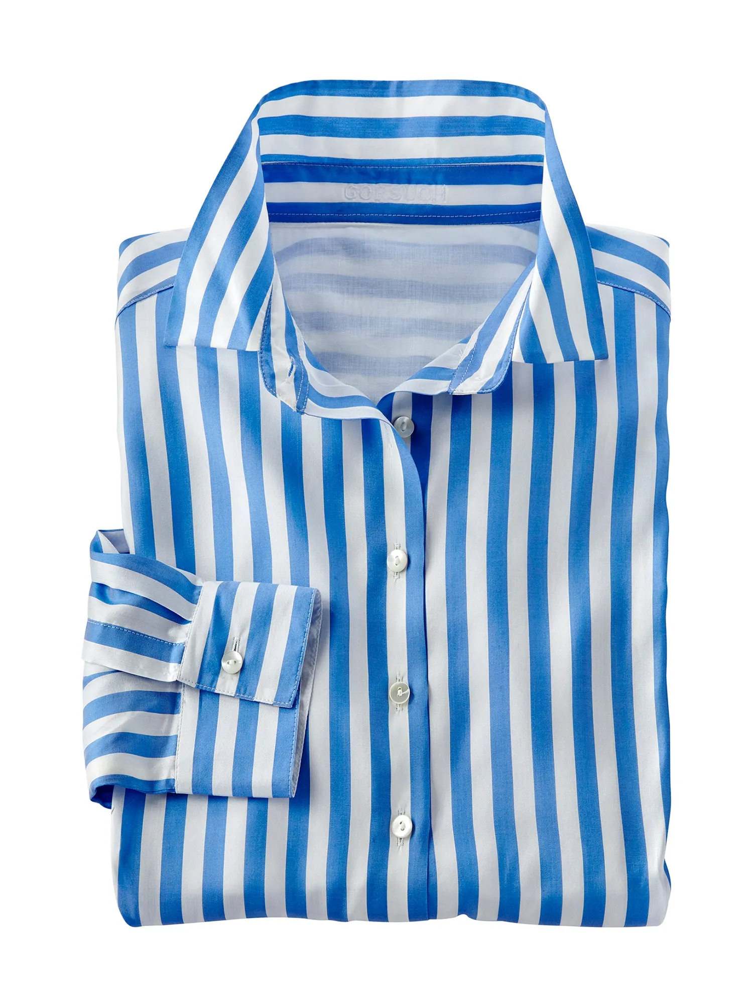 Alanna Silk Stripe Shirt