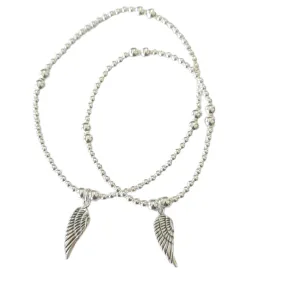 Alia Angel Wing stretch bracelet