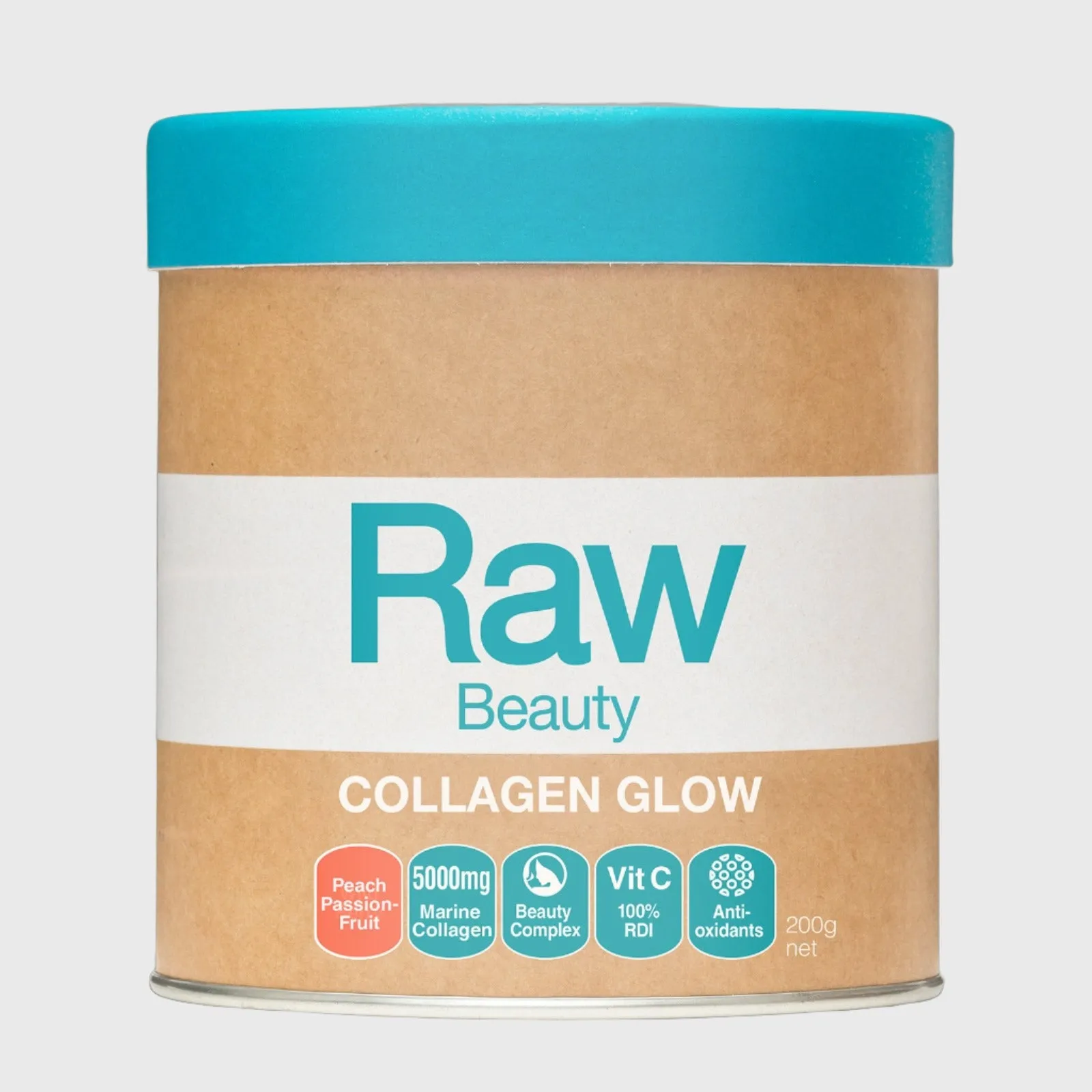 Amazonia - Raw Beauty Collagen Glow Peach Passionfruit