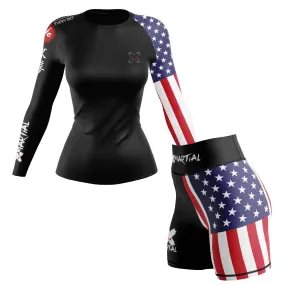 American Warrior Women’s Rash Guard