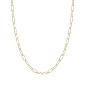 Ania Haie Gold Link Charm Chain Necklace