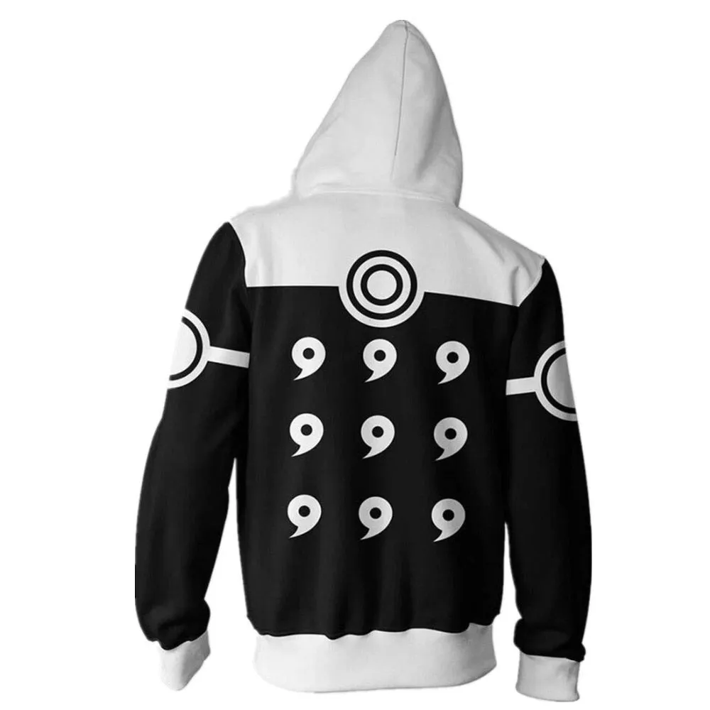 Anime Naruto Kakashi Boruto 3D Hoody Uzumaki Jacket Uchiha Sasuke Akatsuki Tops Hoodies Sweatshirt Thin Zipper Coat Streetwear