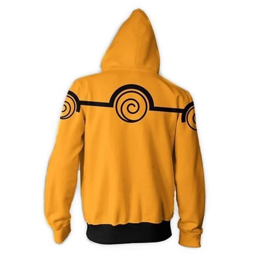 Anime Naruto Kakashi Boruto 3D Hoody Uzumaki Jacket Uchiha Sasuke Akatsuki Tops Hoodies Sweatshirt Thin Zipper Coat Streetwear