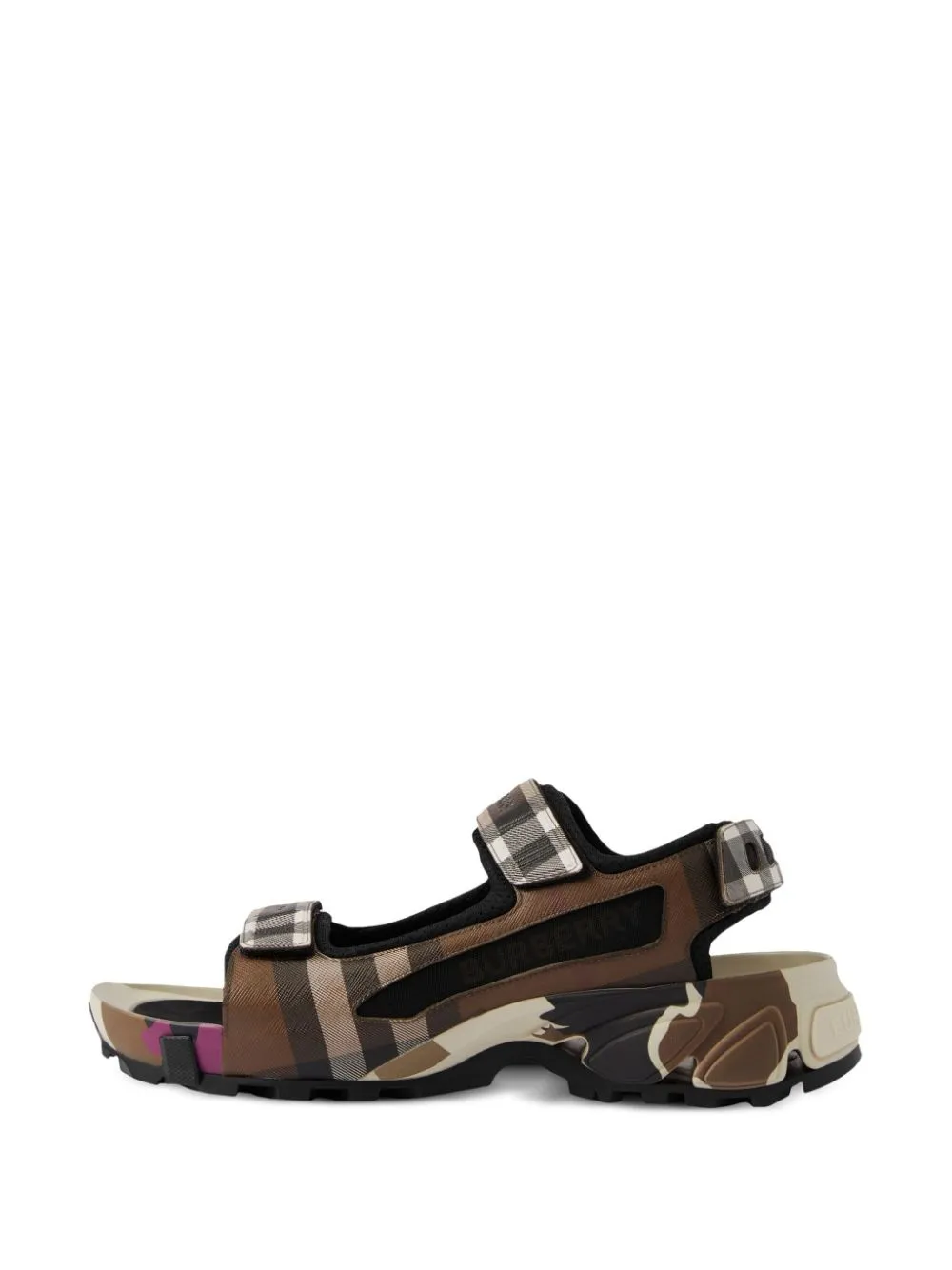 Arthur Check-Pattern Sandals