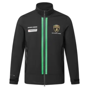 Automobili Lamborghini Squadra Corse Team Softshell Jacket- Black