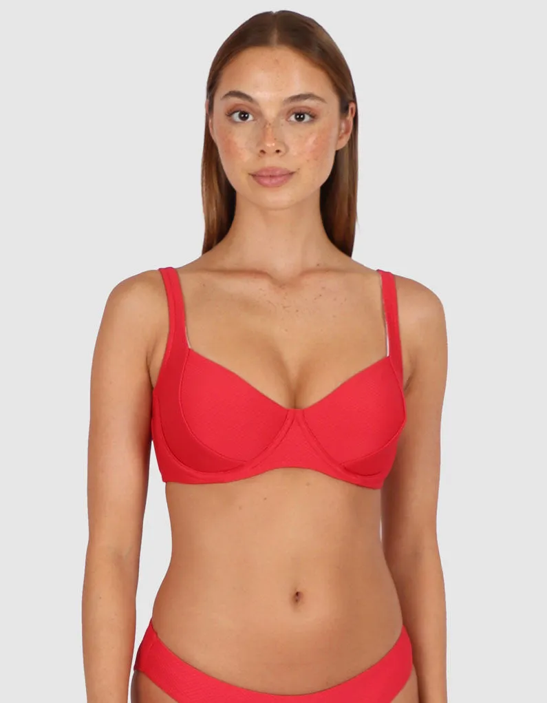 Baku C/DD Underwire Bra - Rococco