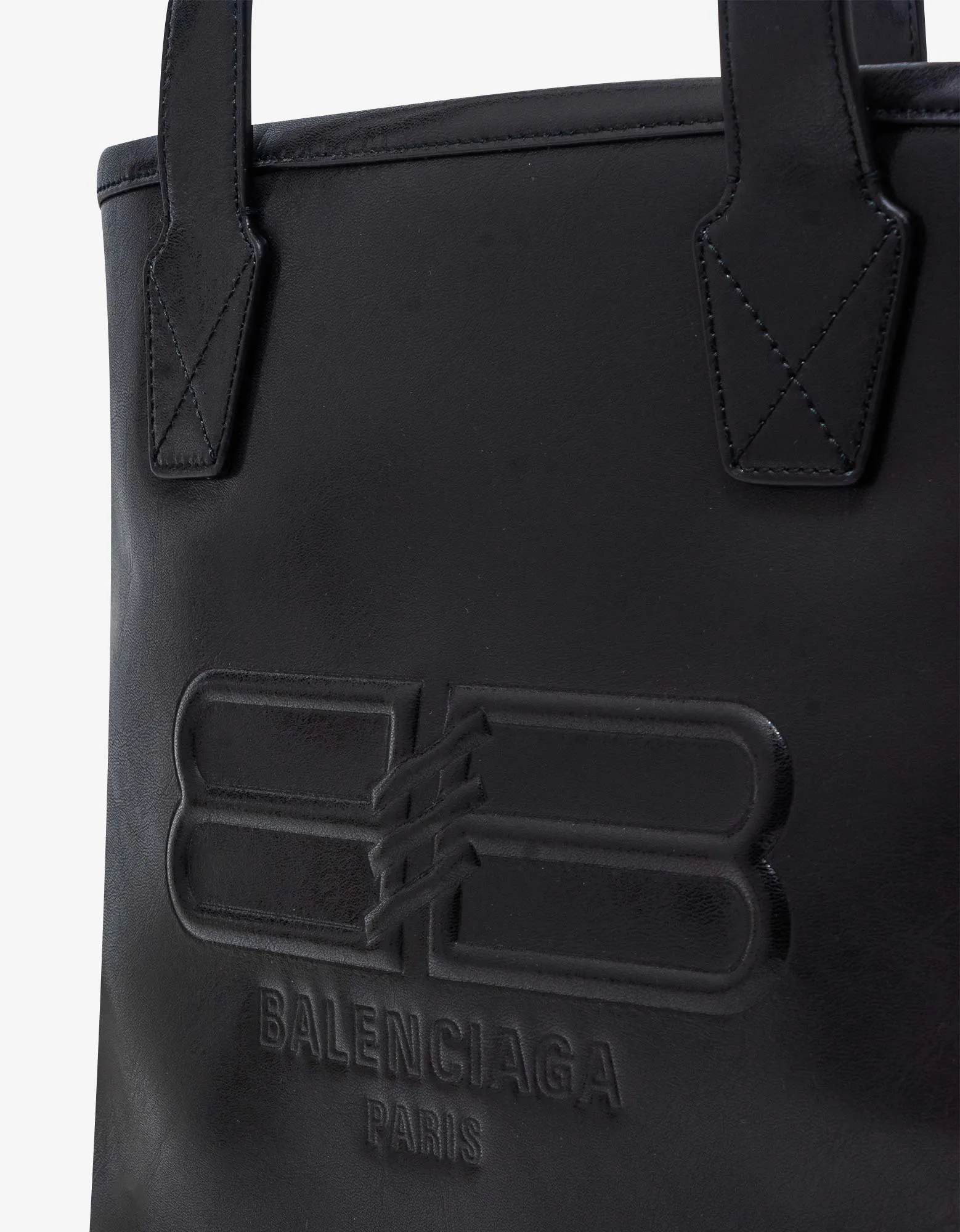 Balenciaga Black Small BB Jumbo Tote Bag