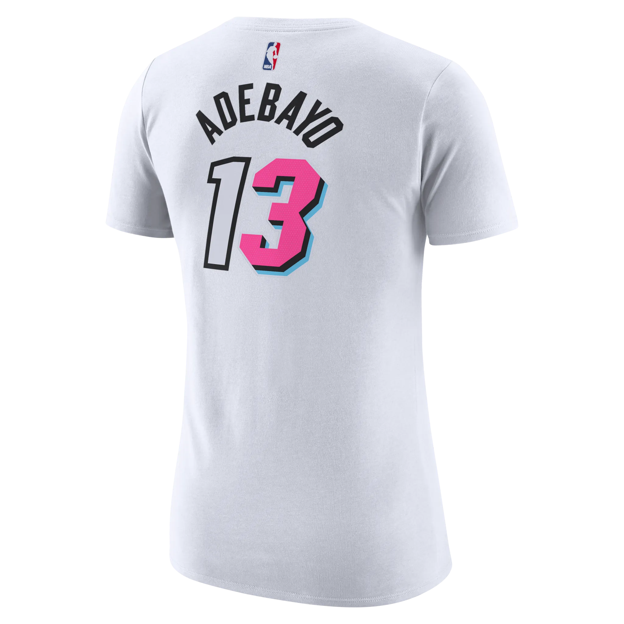 Bam Adebayo Nike Miami Mashup Vol. 2 Name & Number Women's Tee