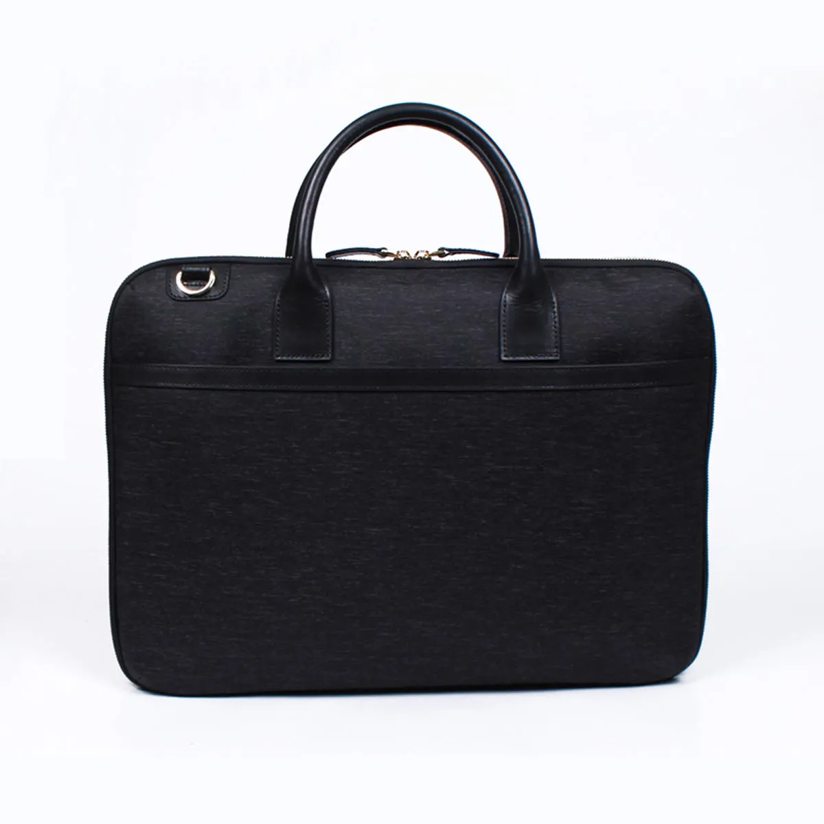 bene black 13" 14" 15" 17" slim laptop briefcase