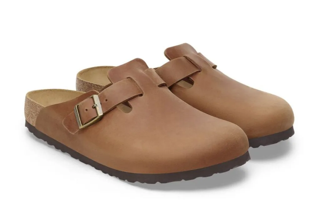 Birkenstock Boston Oiled Leather Cognac 1028310