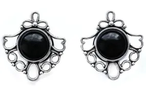 Black Filigree Plugs