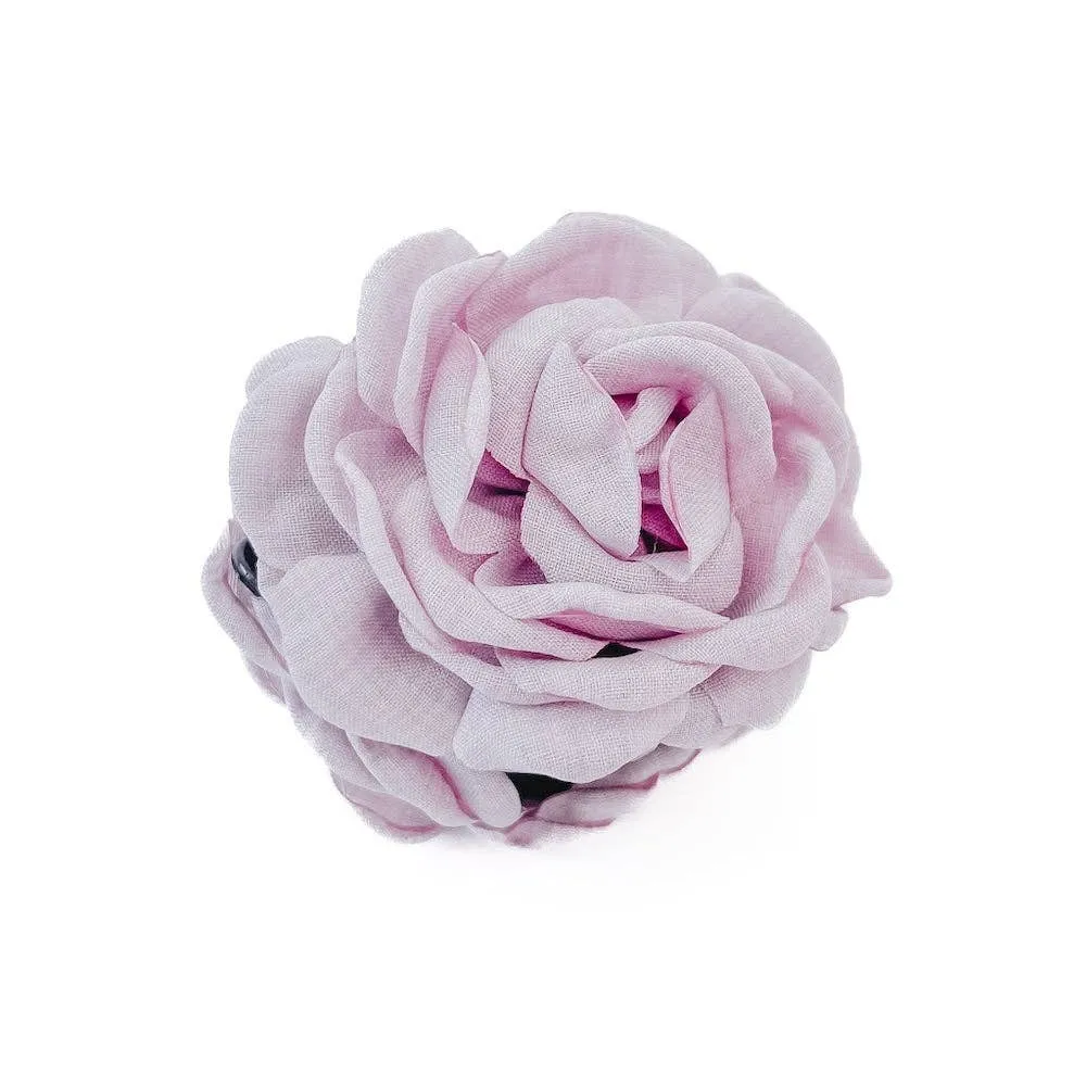 Blooming Rose Hair Claw Clip