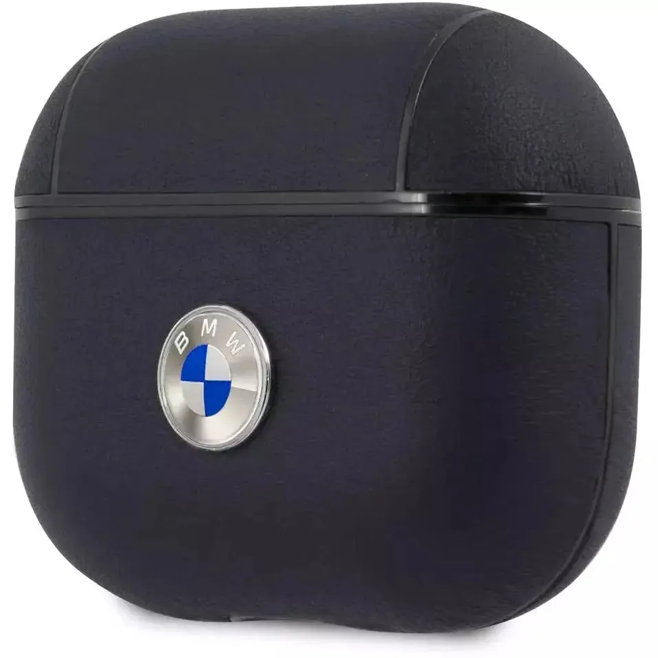 BMW Motorsports AirPods 3 Leather Signature Metal Logo