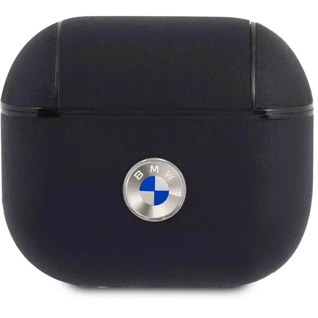 BMW Motorsports AirPods 3 Leather Signature Metal Logo