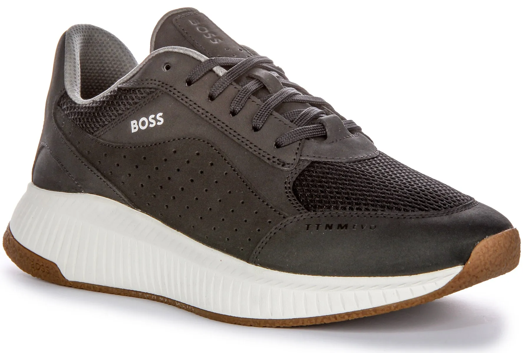 Boss Ttnm Evo Runner In Black For Men