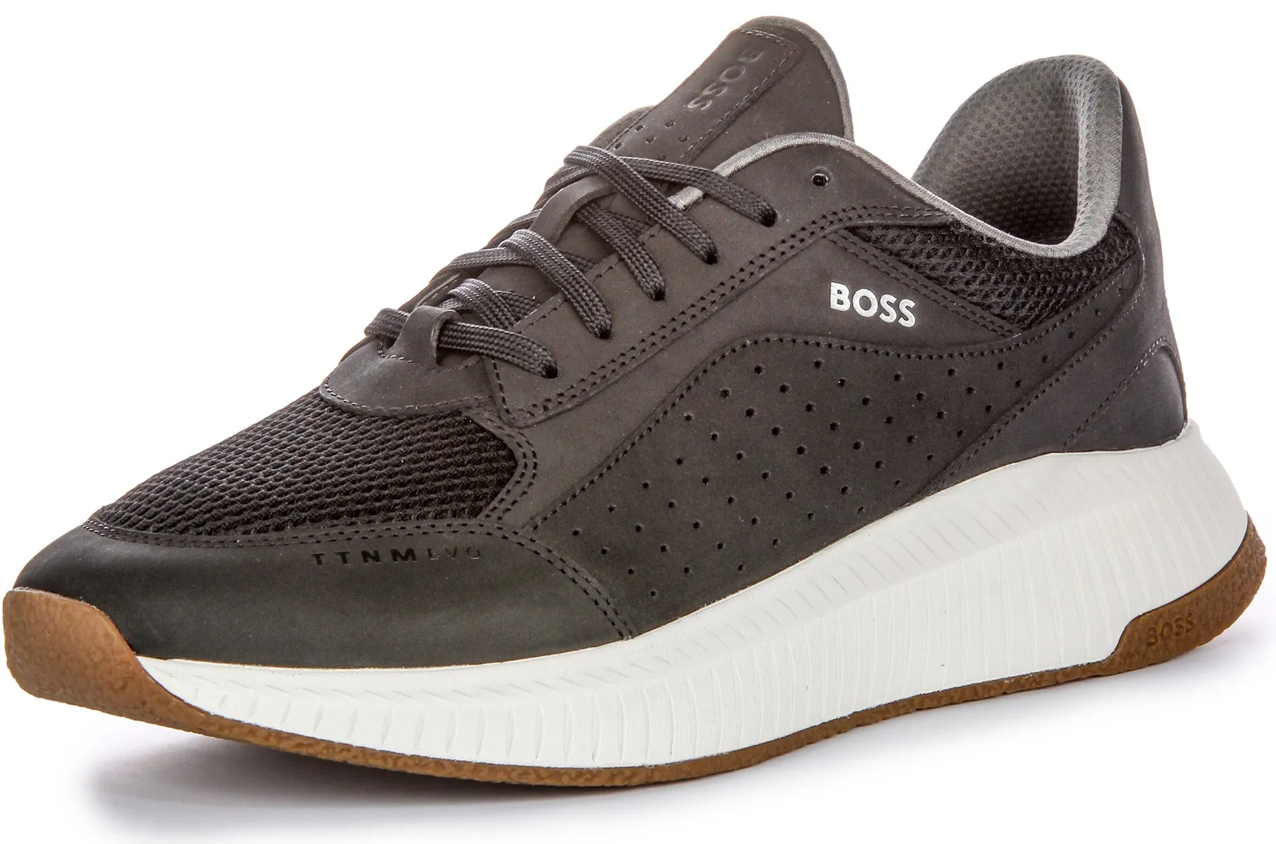 Boss Ttnm Evo Runner In Black For Men