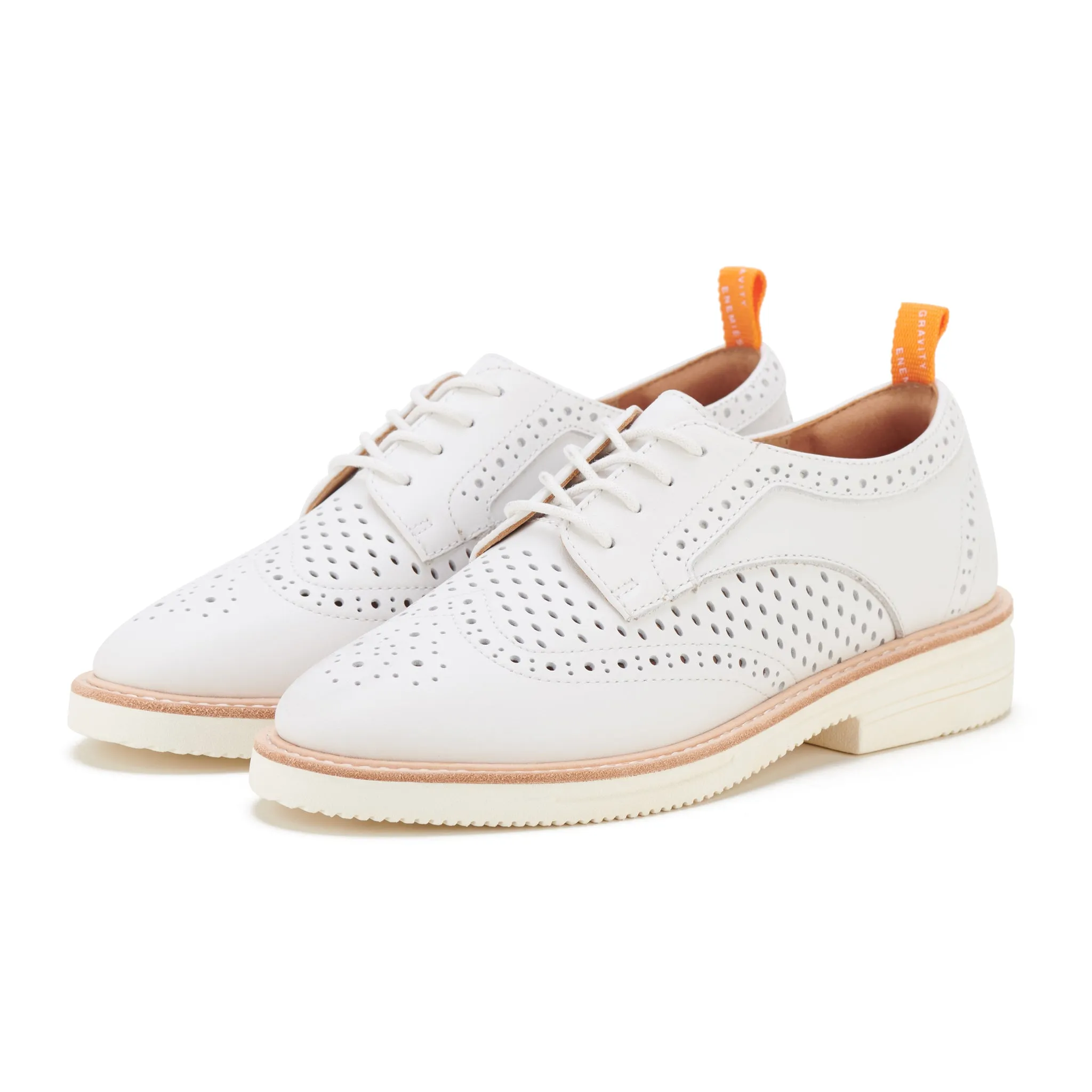 Brogue Rise Punch White