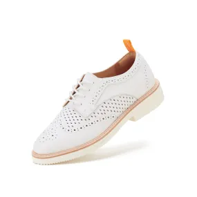 Brogue Rise Punch White