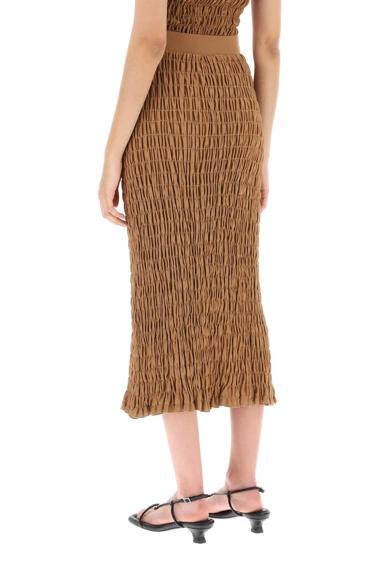 BY MALENE BIRGER 'emla' smocked pencil skirt