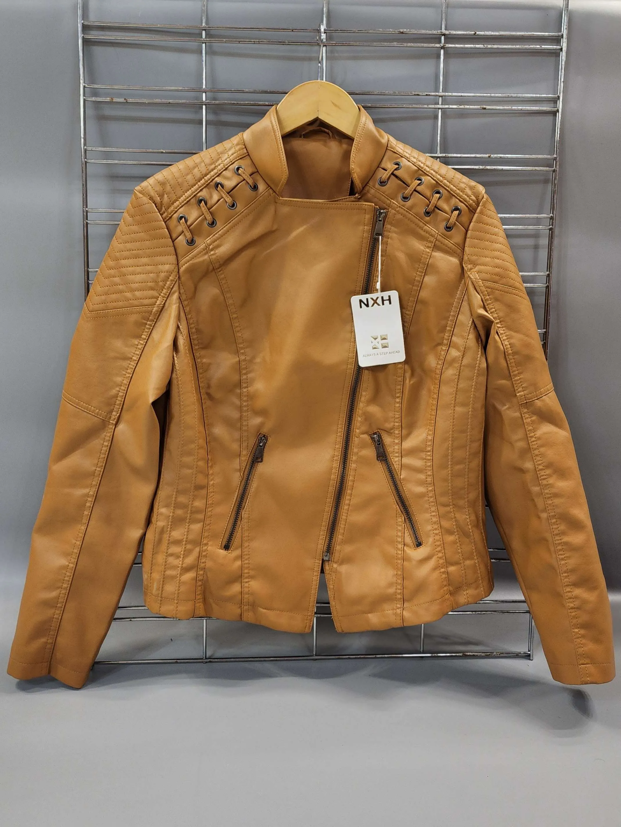 Camel Leather Jacket