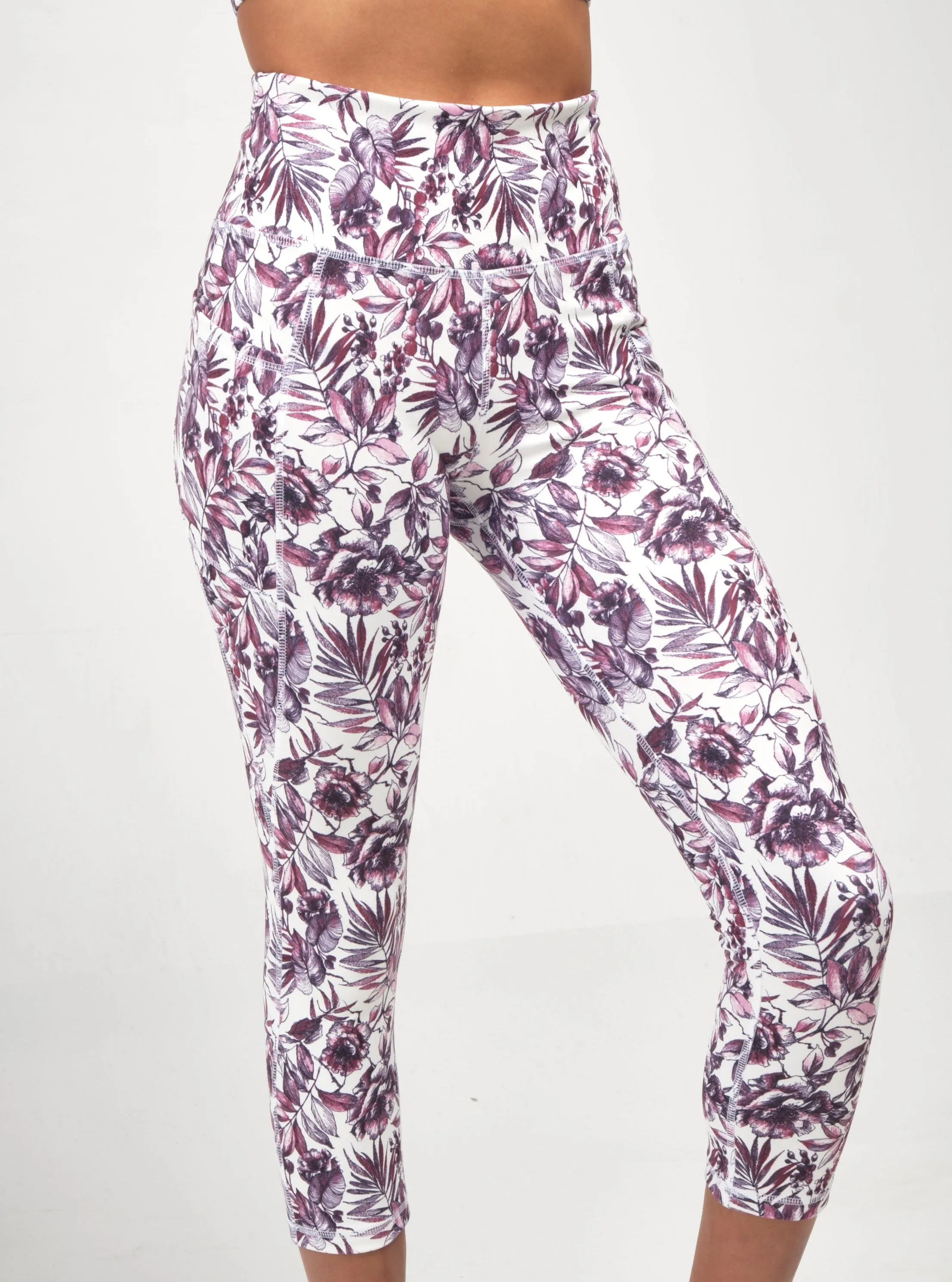 Capri Legging - Mulberry