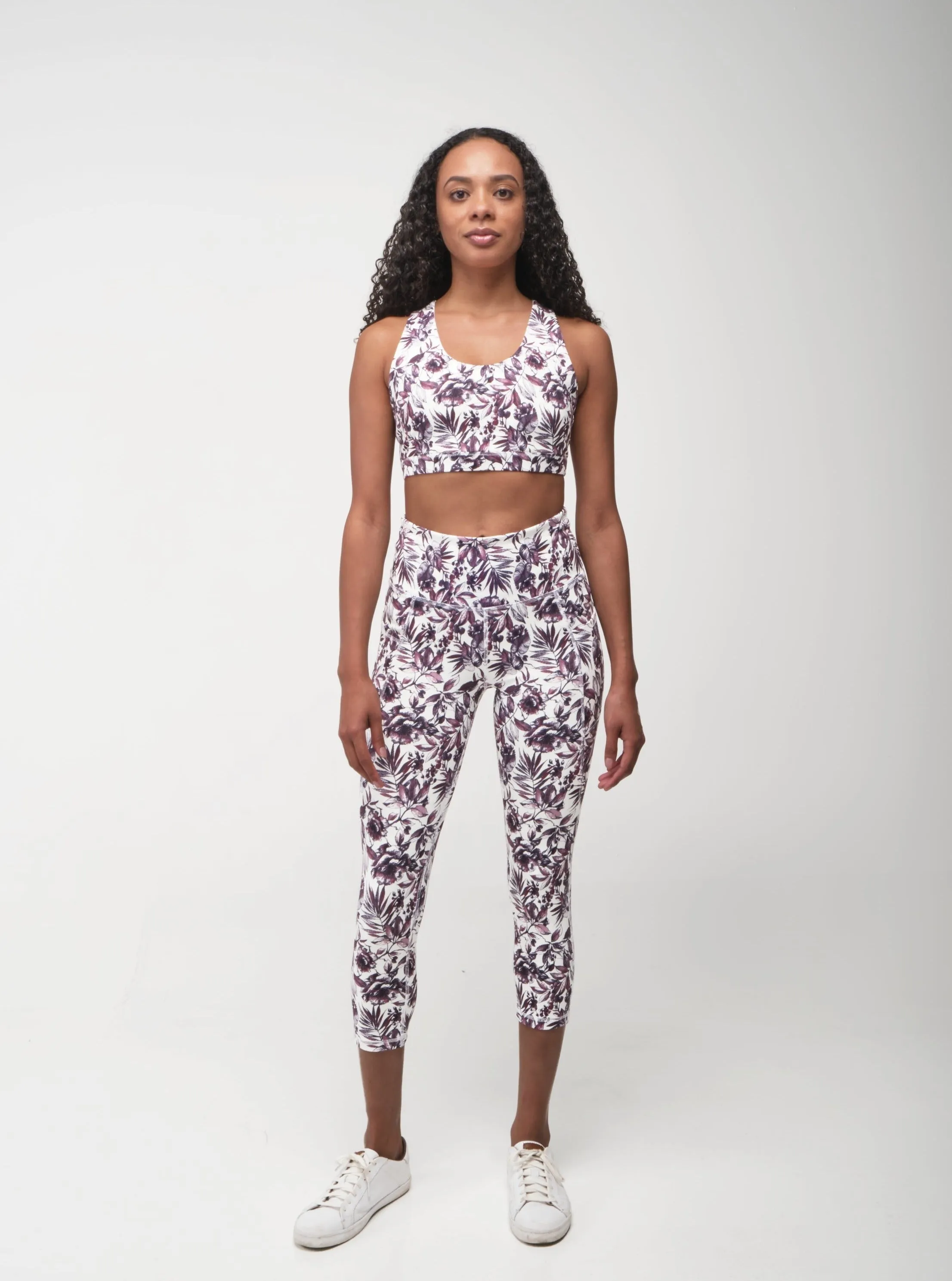 Capri Legging - Mulberry