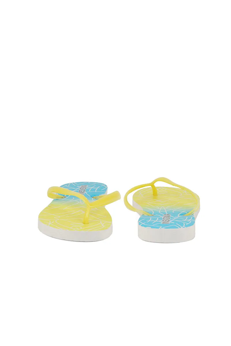 Casual Flip Flop I14112-Yellow