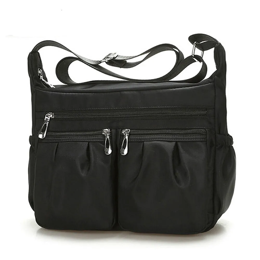 Casual Nylon Bag Shoulder Bags Messenger Multilayer Bag Waterproof