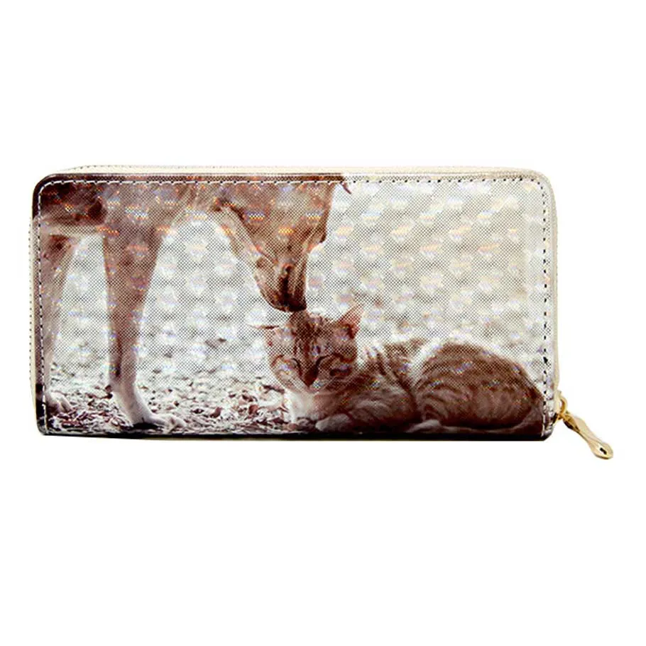 Cat And Dog 3D Hologram Wallet