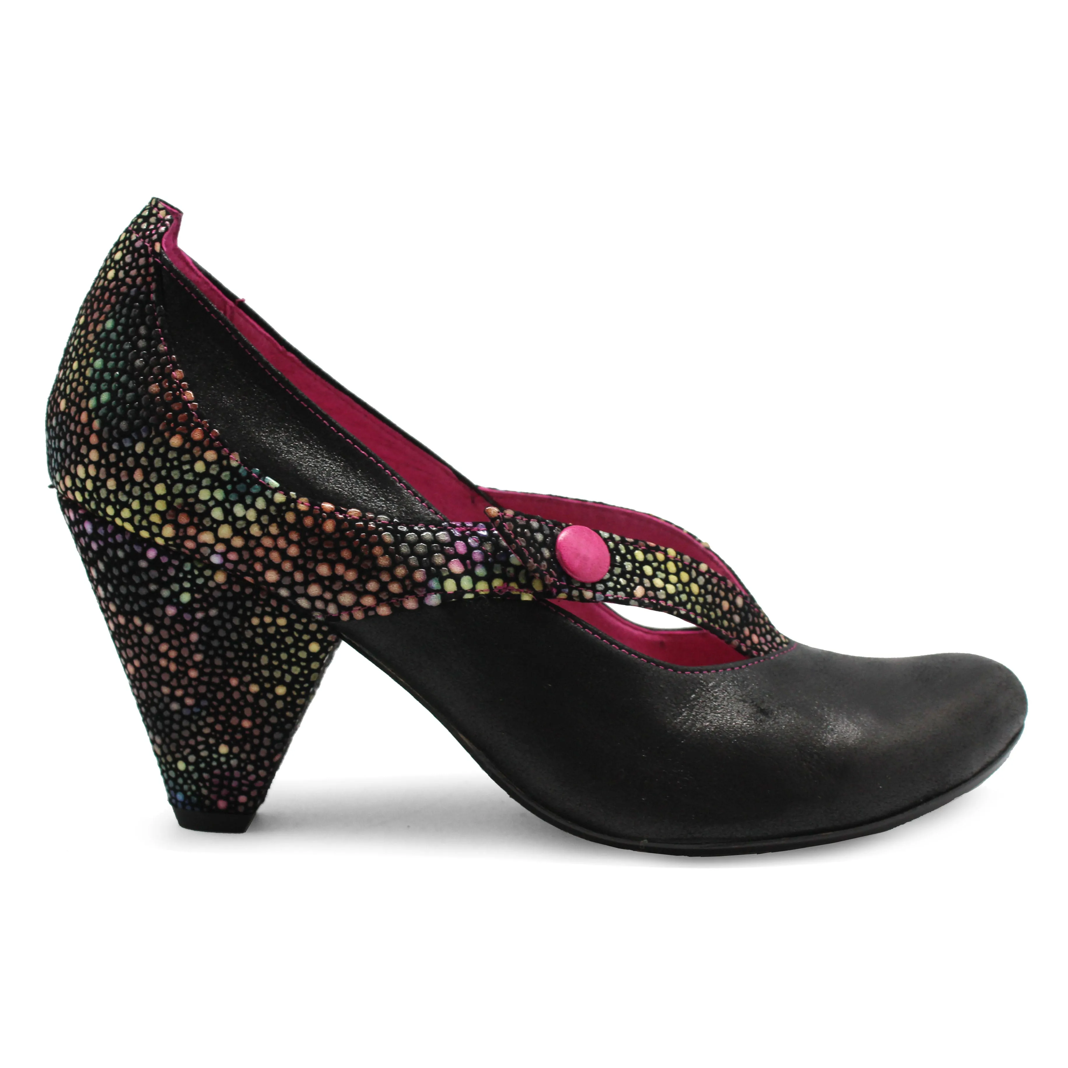 C'est ici - Black Multi shoe