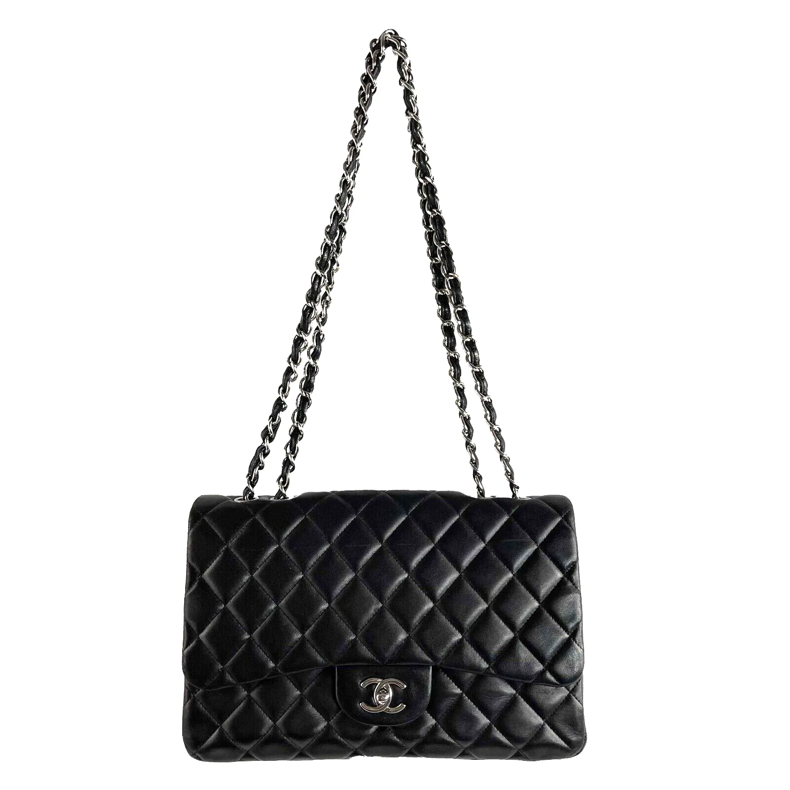 Chanel Double Flap Quilted Jumbo