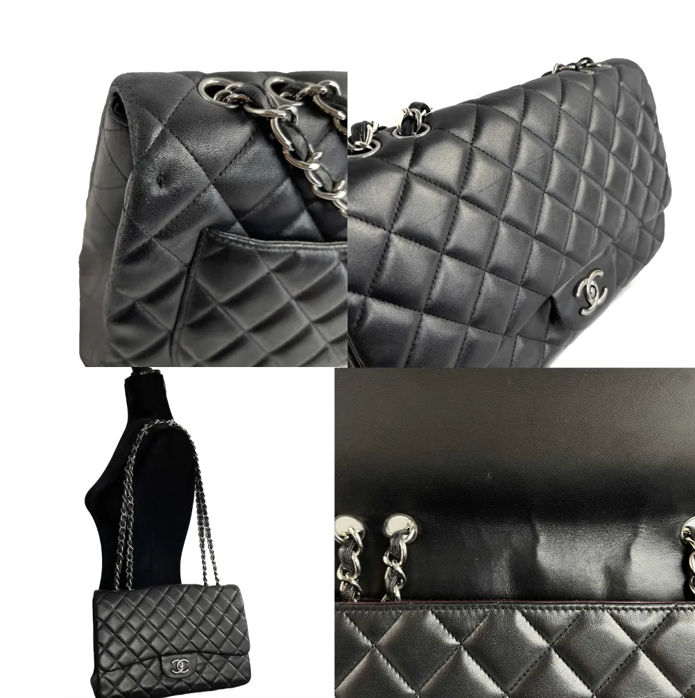 Chanel Double Flap Quilted Jumbo