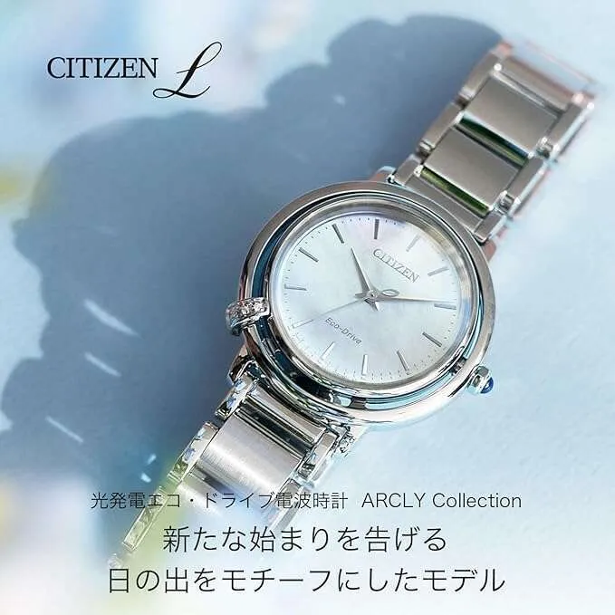 CITIZEN L ARCLY COLLECTION ECO-DRIVE INTERCHANGEABLE STRAP LADIES WATCH EM1090-60D