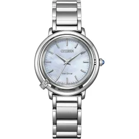 CITIZEN L ARCLY COLLECTION ECO-DRIVE INTERCHANGEABLE STRAP LADIES WATCH EM1090-60D