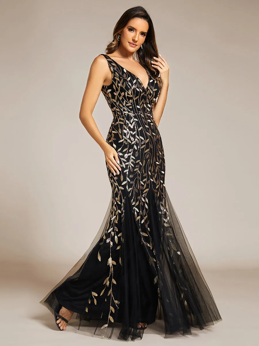 Classic Fishtail Sequin Wholesale Evening Dresses for Women