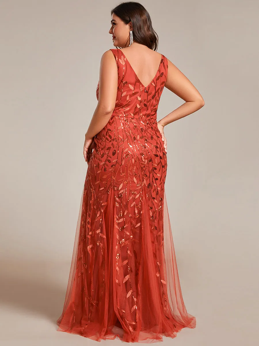 Classic Fishtail Sequin Wholesale Evening Dresses for Women