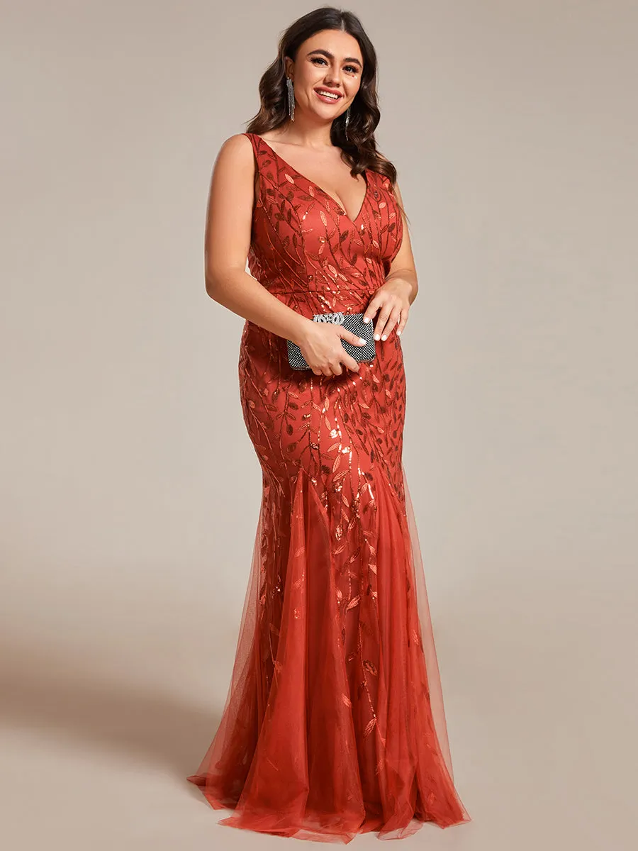 Classic Fishtail Sequin Wholesale Evening Dresses for Women