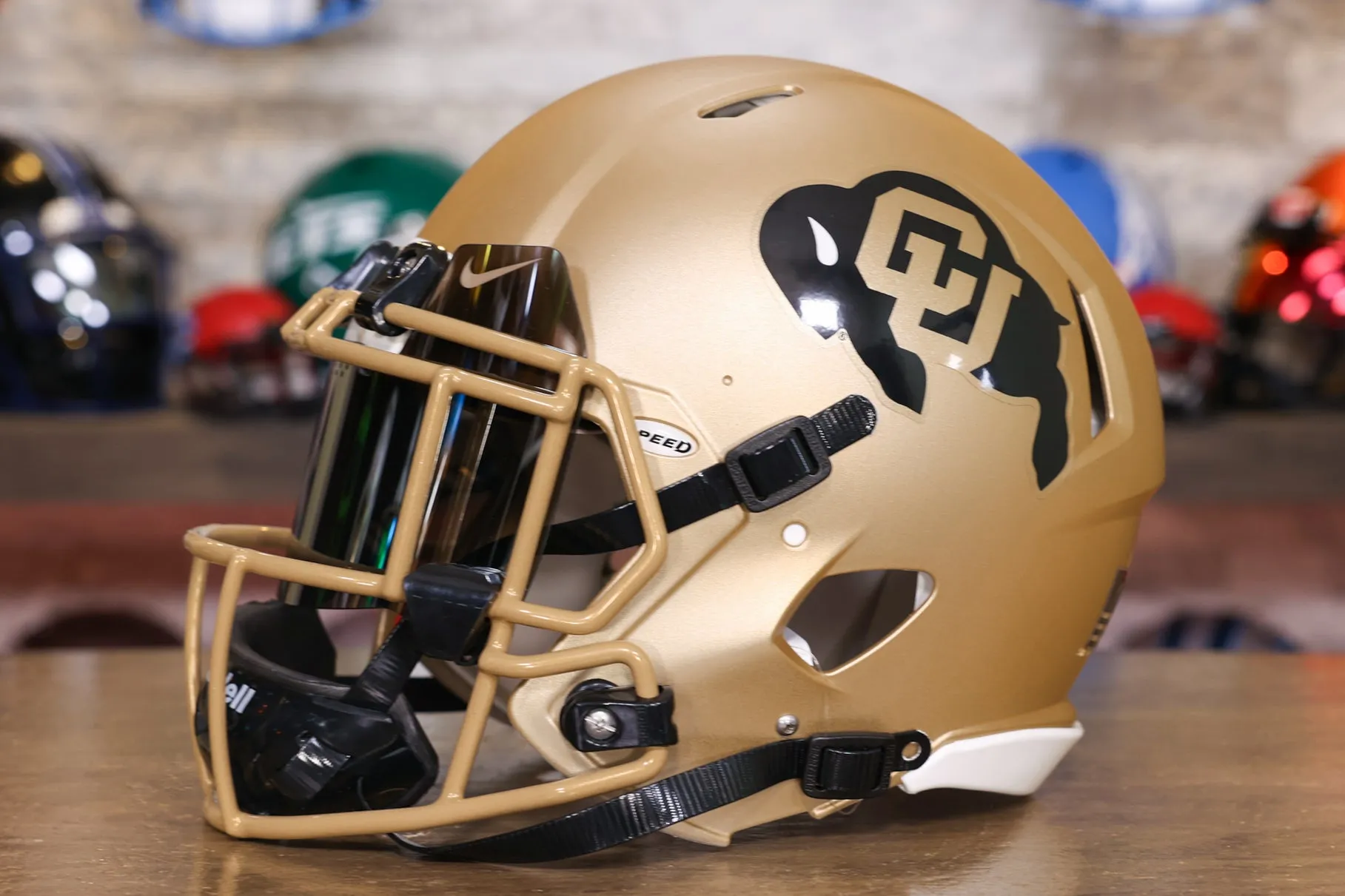 Colorado Buffaloes Riddell Speed Authentic Helmet - GG Edition