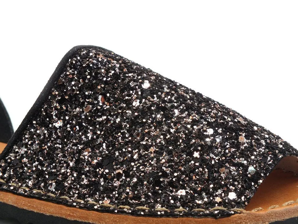 COLORS OF CALIFORNIA Minorchine Glitter Black HC.MIN06