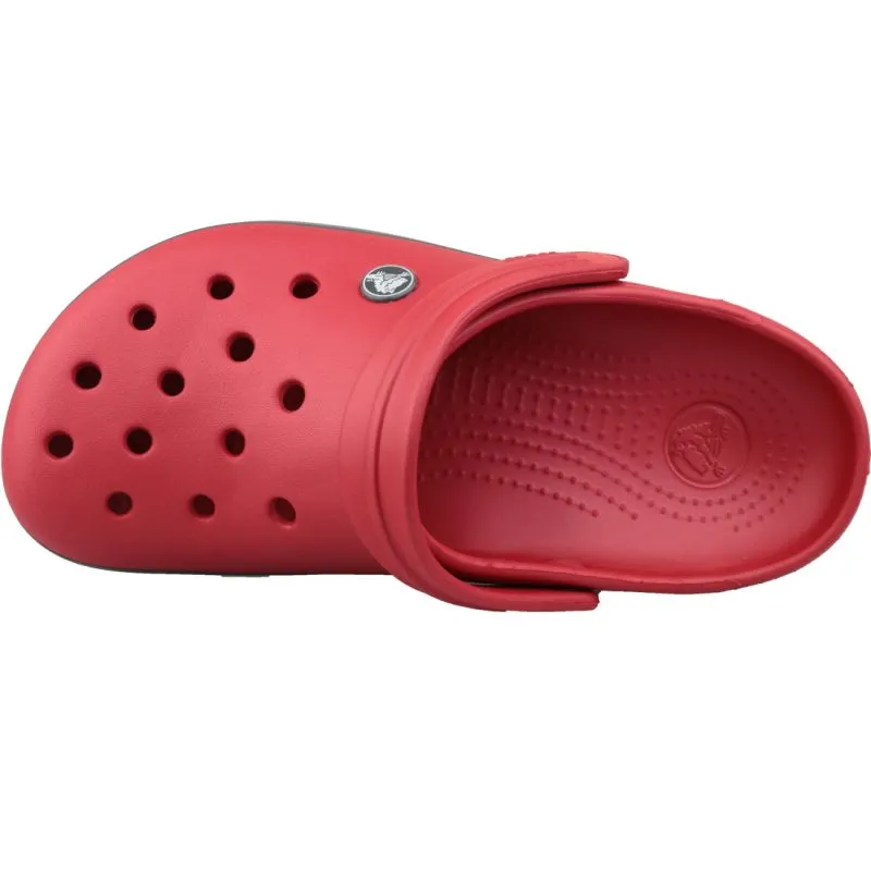 Crocs Unisex Crockband Clog Slides - Red