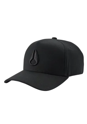 Deep Down Athletic Snapback - All Black / Black