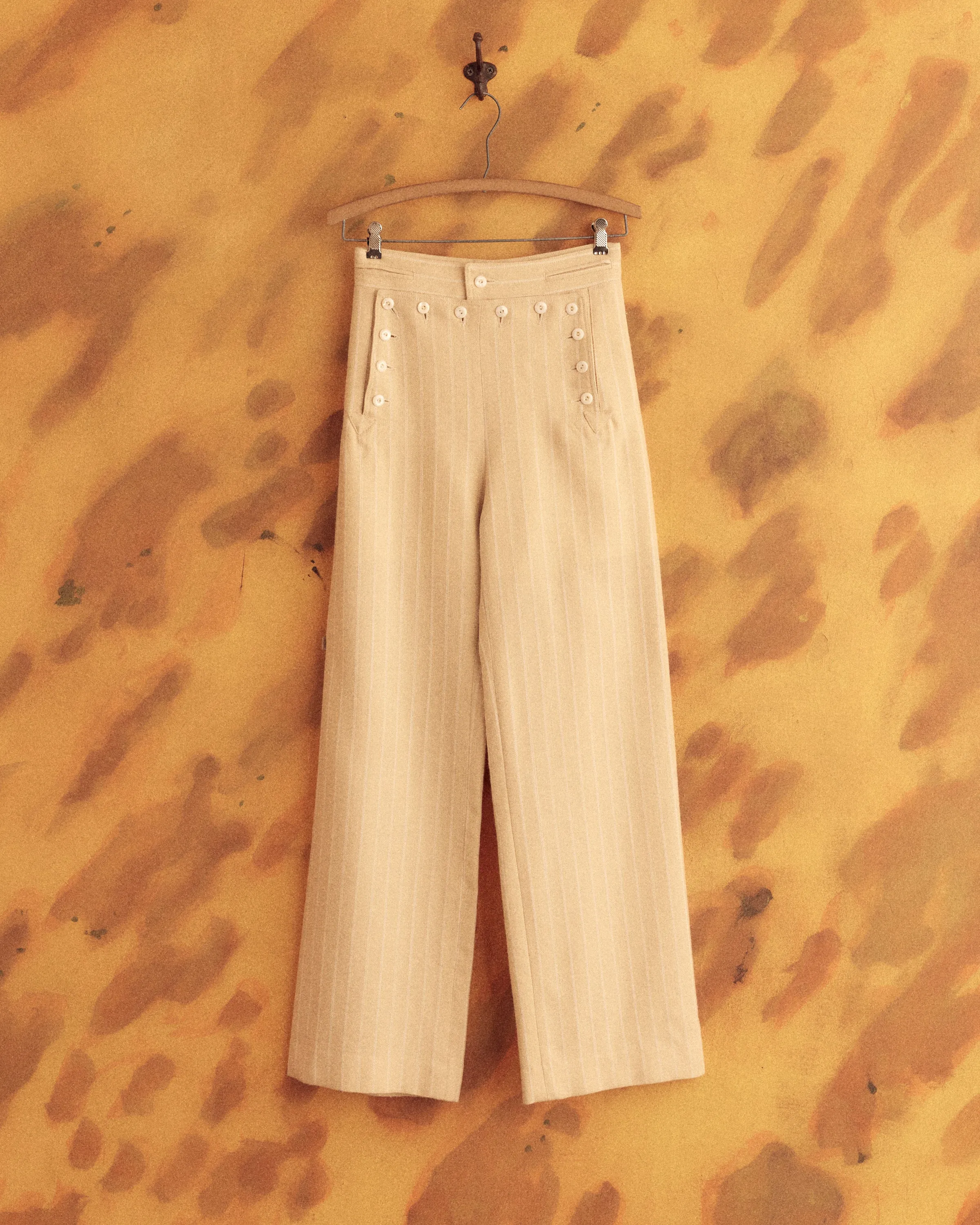 Dennis Stripe Sailor Trousers